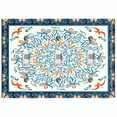 thumbnail image 1 of Metal Light Switch Plate Cover Colorful Flower Heart Mandala Tile Pattern TIL036, 1 of 13