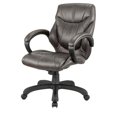 thumbnail image 1 of Nicer Interior Middle Back Real Leather Executive Chair, 1 of 1