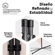thumbnail image 3 of BEE VIBES Biombo Divisor Portátil y Plegable de 3 Paneles, Separador de Ambientes 259 Ancho x 180 Alto cm de Habitación, Pantalla de Privacidad Independiente, Beige, Ideal Recámara, Estudio y Oficina, 3 of 6