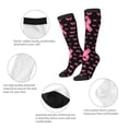 thumbnail image 4 of Womens Breast Cancer Ribbon Dragonfly Knee High Socks Comfy Thermal Boot Long Socks, 4 of 7