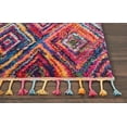 thumbnail image 4 of Nourison Moroccan Casbah 2'3" x 8' (8' Runner) Red/Multicolor Area Rug Tribal Transitional Tiled by Nourison, 4 of 7