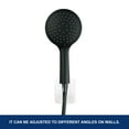 thumbnail image 5 of Soporte de ducha Uxcell con adhesivo y ajustable, montaje en pared (blanco), 5 of 5