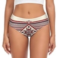 thumbnail image 1 of Fotbe Fashion Tatreez Calzones Estampados para Mujer – Ropa Interior de Algodón, Cómoda, Suave y Elástica-XX-Large, 1 of 6