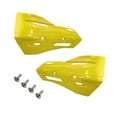 thumbnail image 2 of Afitamientos de protectores de manejo de motocicletas genéricos decoración fácil de instalación de los deflectores de parabrisas a prueba de lluvia de Amarillo, 2 of 8