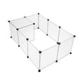 thumbnail image 3 of Jaula para perros, valla de patio, recinto interior de PP para exteriores, valla para mascotas para erizo gatito Ra 10 piezas Yuyangstore Corralito, 3 of 8