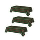 thumbnail image 3 of Mantel navideño,Mantel Navideño para Mesas Rectangulares,Mantel desechable impermeable para comedor,Mantel de cocina para banquetes y fiestas estilo bohemio 3 piezas de cuadros pequeños, 3 of 9