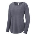 thumbnail image 1 of Camisa Gravity Threads de Manga larga Tri-mezcla rendimiento Humedad verdadera marina M, 1 of 1