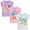 2# Fruit/Dinosaur/Ocean, variant on DDSOL Toddler Girls 3-Pack T-Shirts Sleeveless Animal Graphic Tees Cotton Tops 4T