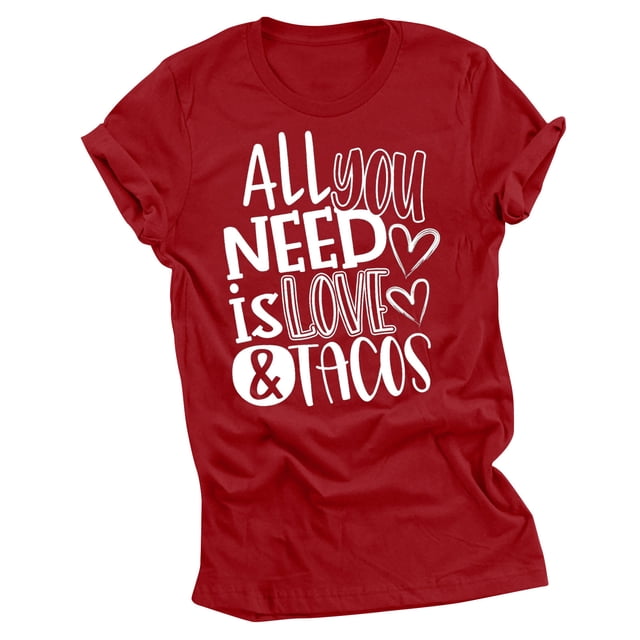 RKSTN Hauts pour Femmes Saint-Valentin Cœur d'Amour Lettres Imprimées Mode Blouse Confortable Hauts Tempérament Couleur Unie Col Rond Manches Courtes Hauts
