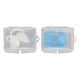 thumbnail image 1 of 2 pares de tapones de silicona para los oídos con reducción de ruido, reutilizables y lavables, con 2 cajas de almacenamiento para dormir y nadar., 1 of 14