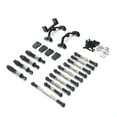 thumbnail image 2 of 1/16 Scale RC Car Shock Absorber RC Car Shock Absorber Set Vehicle Pull Rod Servo Linkage Kit Automobile Toys Repair Modified Accessories Black, 2 of 6