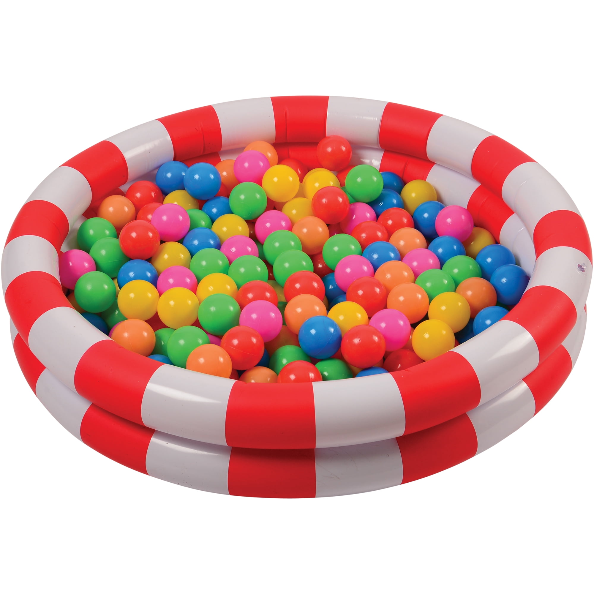 U.S. Toy Company CrushProof Pit Balls in 6 colors 200pc Set with Mesh