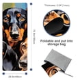 thumbnail image 4 of Dachshund Yoga Blanket with Storage Bag | 72.8"x26.8" | Ideal for Yoga, Pilates, Fitness | Yoga Mat Towel, Yoga Blanket, Yoga Towels Included, 4 of 6