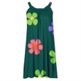 thumbnail image 5 of Viikei Women's Sleeveless Maxi Dress Bohemian,Womens Summer Printing Dresses Loose V-Neck Sleeveless Sundresses Pockets Dresses Green M, 5 of 5