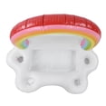thumbnail image 2 of M Buder Inflatable Rainbow Cloud Drink Holder Floating Beverage Salad Fruit Serving Bar For Pool Parties Summer Beach Leisure Water Fun Decorations Large Capacity PVC Pool Cooler 37.4 In / 95 Cm, 2 of 9