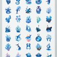 thumbnail image 4 of 35pcs-50pcs Ocean Stationery Stickers Nautical Animal Stickers Marine Teacher Reward Stickers for Luggage Phone Suitcase Fridge Car, 4 of 9