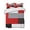 Black Red Gray, variant on Quilts Twin Size, Sage Green Grey Geometric Soft Comforter Bedding Set for Bed, Modern Black White Abstract Art Lightweight Quilted Bedspread with Pillow Cover(2 Pieces) for All Season, 68x86 Inch