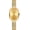 Gold, variant on Petite Vintage Oval Bracelet Watch for Women, Fits Small Wrists