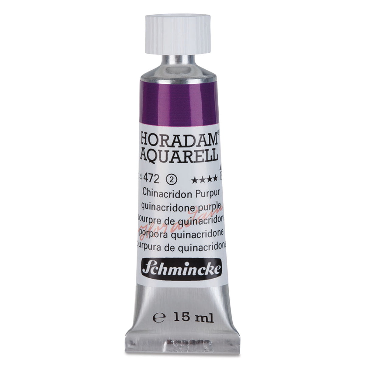 Schmincke Horadam Aquarell Artist Watercolor - Quinacridone Purple, 15 ml tube