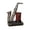 A001- Red, variant on Retro Room Decor Vintage Office Decor Saxophone Pen HolderforDesk, Vintage Home Decor Music Room Decor Yellow Desktop Pen Organizer Desk Storage Organizer Single Pack