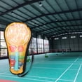 thumbnail image 2 of 1 Set of Kids Badminton Rackets Kids Badminton Training Tool Parent-Child Interactive Rackets Blue, 2 of 7