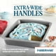 thumbnail image 4 of Bandeja antiadherente Farberware con tapa, 23 x 33 cm, color gris, 4 of 9