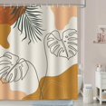 thumbnail image 1 of Cortina de ducha Boho Hoja Tropical - 180x200cm Sailing Electrónica, 1 of 1