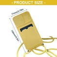 thumbnail image 5 of Protective Crossbody Phone Case Slide On Lens Guard Card Storage For Phone 15, 5 of 8