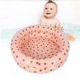 thumbnail image 1 of Foldable Inflatable Kids Pool - Small Portable Thick Baby Swimming Pool, Indoor / Outdoor Toddler Water Play Place, 1 of 7