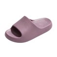 thumbnail image 2 of Women's Cloud Slide Womens Shower Shoes Comfortable Soft Shower Slide Sandals Non-Slip Quick Dry Summer Beach Shoes Purple 5.5 [EU-36], 2 of 5