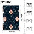 thumbnail image 3 of Ckdifva Christmas Balls A5 Ring Binder Notebook Journey Note Diary College Ruled Study 60 Pages, 3 of 8