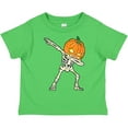 thumbnail image 3 of Inktastic Halloween Dabbing Great Pumpkin Skeleton Boys or Girls Toddler T-Shirt, 3 of 5
