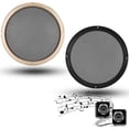 thumbnail image 5 of 2PCS 10inch Audio Speaker Cover Decorative Circle Protective Metal Mesh Cover Gold+Black, 5 of 8