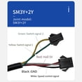 thumbnail image 3 of 211x Control E-bike Thumb Throttle Electric Bicycle Accelerator SM3Y+2Y plug, 3 of 9