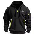 thumbnail image 3 of 2024 Otoño Hombro Sudaderas con capucha Hombres y mujeres Sueltos Moda de calle Deportes, 3 of 5