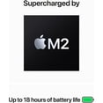 thumbnail image 4 of Apple MacBook Air Laptop, 15.3" Retina Display with Touch ID, Apple M2, 8GB RAM, 512GB SSD, Mac OS X 13.0 Ventura, MQKV3LL/A, 4 of 4