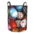 thumbnail image 2 of Kll Easter Egg Waterproof Foldable Laundry Hamper Bucket With Handles For Storage Bin,Kids Room,Home Organizer (Medium), 2 of 8