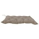 thumbnail image 1 of Cojín impermeable para banco de jardín, para exteriores e interiores, para patio, silla y columpio Caqui 120x50x10cm, 1 of 9
