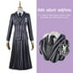 thumbnail image 4 of Wednesday Addams Academy Ropa escolar Poliéster ligero para fiesta de cosplay Likrtyny libre de BPA, 4 of 9