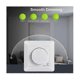 thumbnail image 2 of LED Dimmer Switch, Flush-Mounted Dimmer for Dimmable LED and Halogen, 5-300 W Dimmer Switch LED, Phase Control Dimmer, 2 of 5