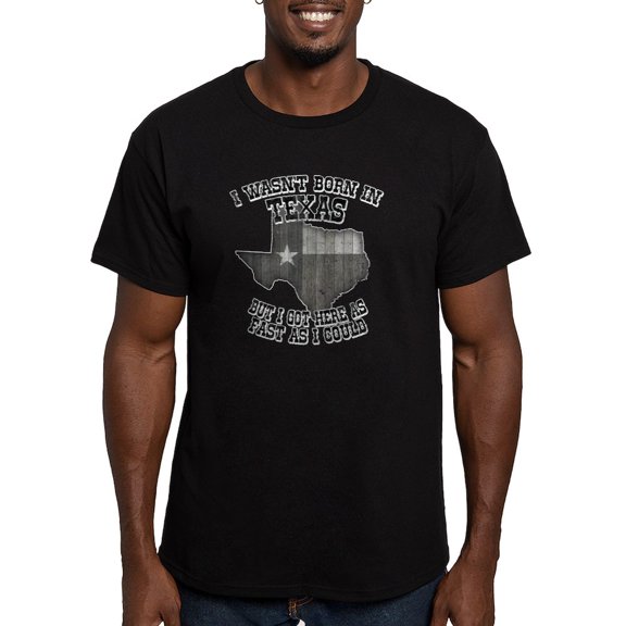 CafePress - Texas Men's Fitted T Shirt (Dark) - Men's Fitted T-Shirt