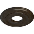 thumbnail image 3 of Ekena Millwork 12 3/8"OD x 4"ID x 1 1/8"P Classic Ceiling Medallion (Fits Canopies up to 7 1/4"), Hand-Painted Stone Hearth Crackle, 3 of 6