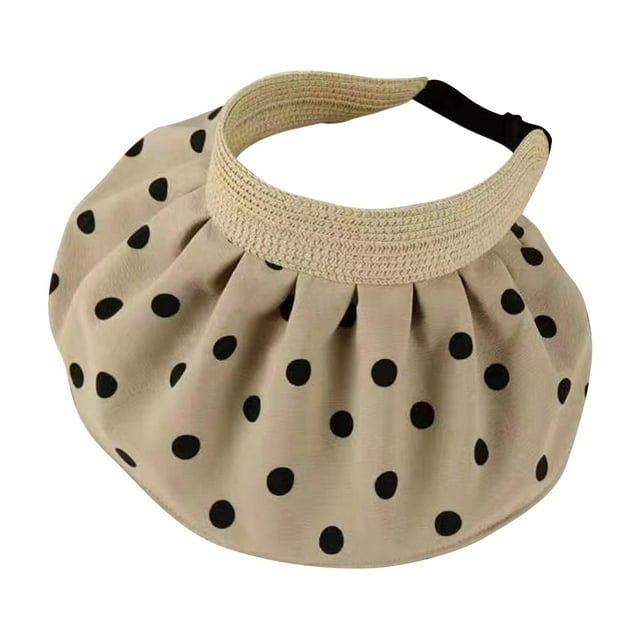Sombrero de visera para mujer Sunnimix Sombrero de sol caqui Sombrero para el sol