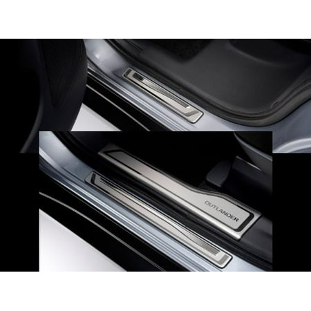 - 2016 GENUINE MITSUBISHI OUTLANDER DOOR SILL SCUFF PLATES SET MZ527538EX
