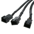 thumbnail image 6 of 3-Pin PWM Fan Power Supply Cable 1 to 3 Splitter 3 Way Extension Cable Hub 30cm, 6 of 8