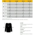 thumbnail image 2 of HUBERY Women Rib Knitted V Neck Long Sleeve Solid Color Pullover Top, 2 of 7