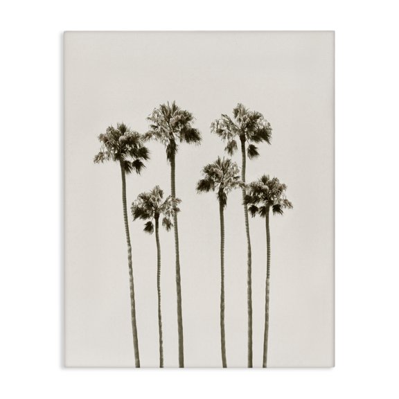 Stupell Industries Tropical Tall Palm Trees Looming Canvas Art, 24 x 30, by Natalie Carpentieri