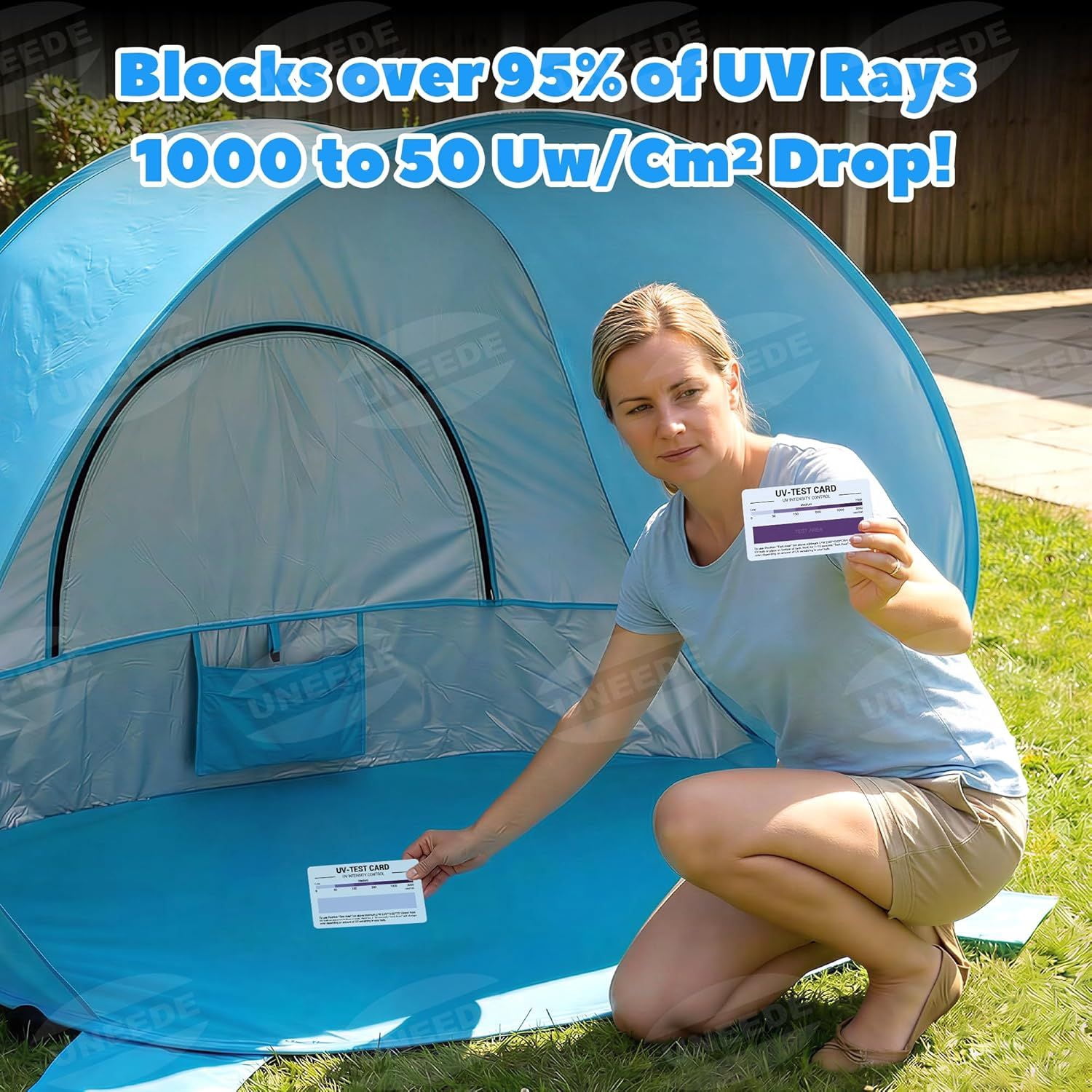 Baby Beach Tent Pop Up Baby Tent with UV Protection, Portable Infant Shade Canopy, Must-Have Beach Baby Essentials