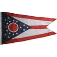 thumbnail image 2 of 4X6 FT State of Ohio Flag House Banner 100D Polyester Grommets Fade Resistant, 2 of 4