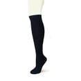 thumbnail image 3 of iMongol Pure Merino Wool Women Men Knee High Casual Socks(Black), 3 of 5